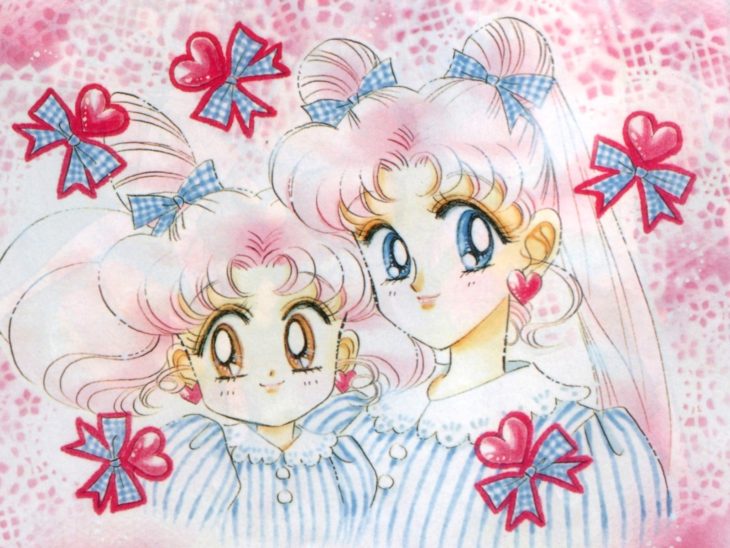 Curiosidades sobre caricatura Sailor Moon; Serena y Chibiusa con cabello rosa