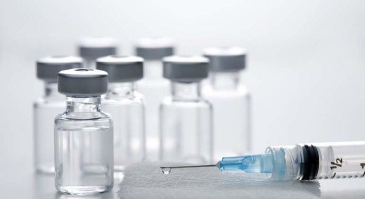 Fórmula de vacunas contra el sarampión