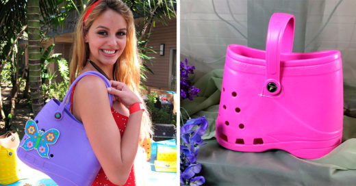 Una compañía eligió recrear los modelos de Crocs, pero esta vez en forma de bolsa