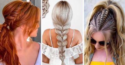 15 Geniales ideas de peinados con trenzas para guardar la plancha