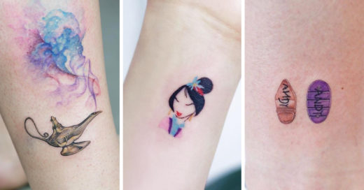 22 Tatuajes de Disney tan discretos que a tu mamá le gustarán