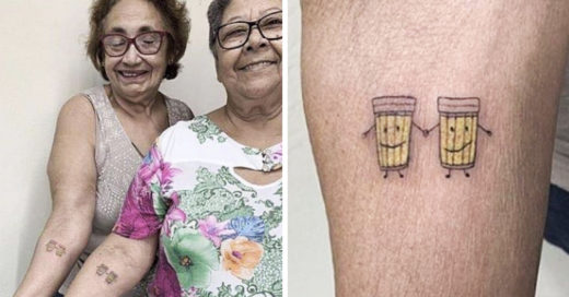 Ellas no alzaron una cerveza para celebrar su amistad ¡se la tatuaron!