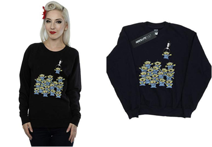 Sudadera negra con estampado de Toy Story