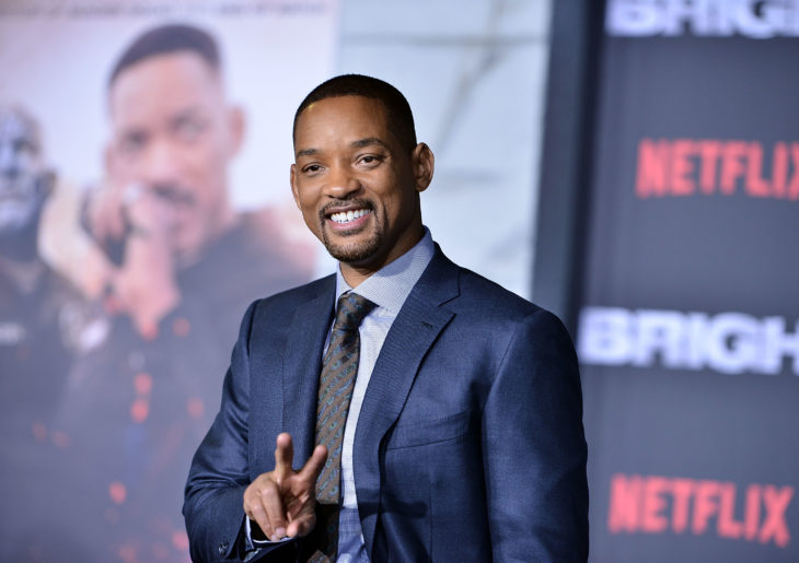 Las raras exigencias de los famosos; Will Smith con traje azul