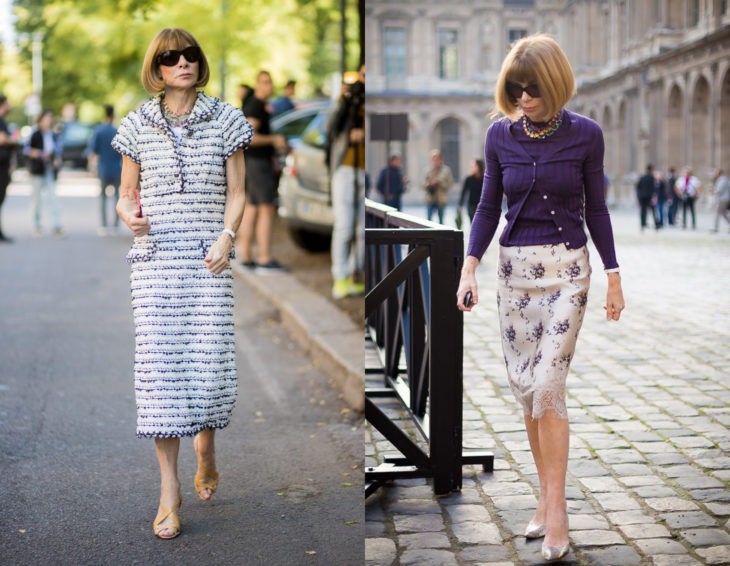 Cómo se ven la críticas de moda; Anna Wintour