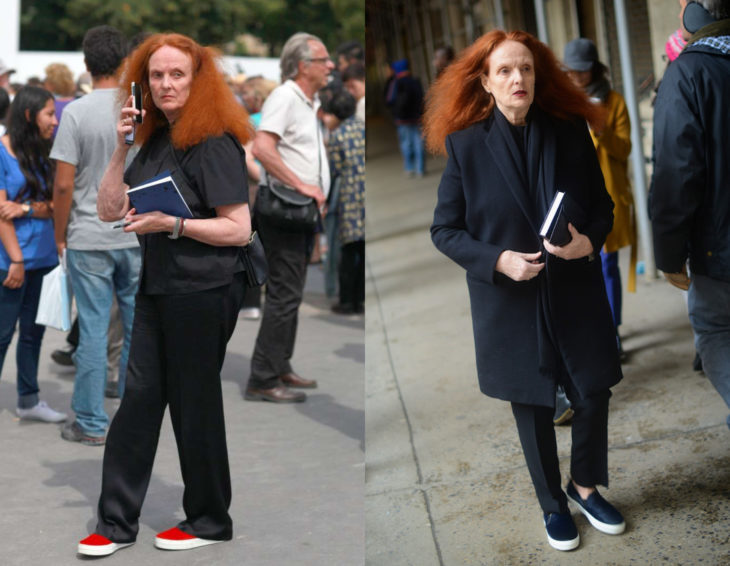 Cómo se ven la críticas de moda; Grace Coddington