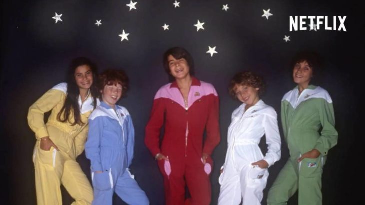 Cantantes del grupo infantil de los 80 "Parchis" 