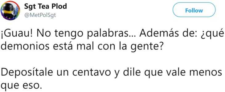 Twitter responde a chico que le cobró la cita a una mujer porque no quiso ir a casa con él