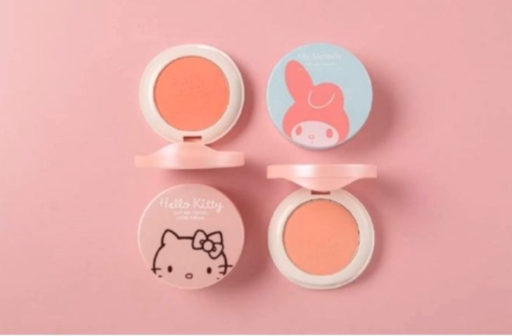 rubor de nueva línea cosméticos Hello Kitty por Miniso