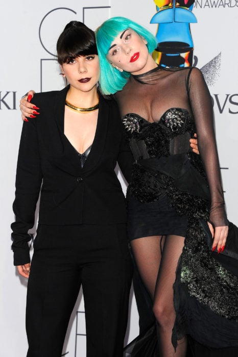 Natali Germanotta junto a su hermana Lady Gaga