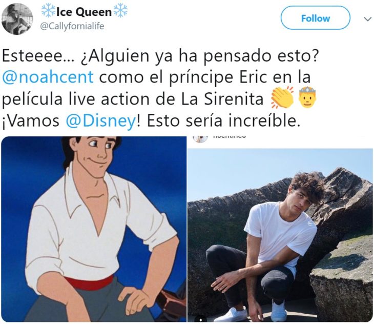 Rumores sobre el reparto de La Sirenita live action apuntan a que Noah Centineo o Harry Styles podrían interpretar al príncipe Erik