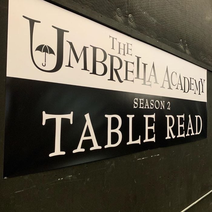 Foto del anuncio de la temporada dos de The Umbrella Academy