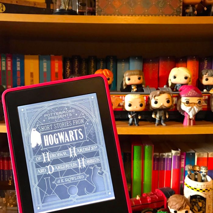 Portada dle libro Historias cortas de Hogwarts de heroísmo, dificultades y hobbies peligrosos