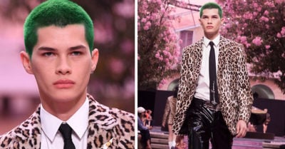 Modelo mexicano debuta en la Semana de la Moda en Milán para Versace