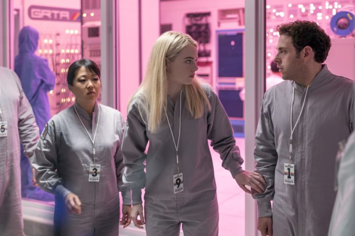 Películas y series en Netflix; Maniac con Emma Stone y Jonah Hill como Annie y Owen