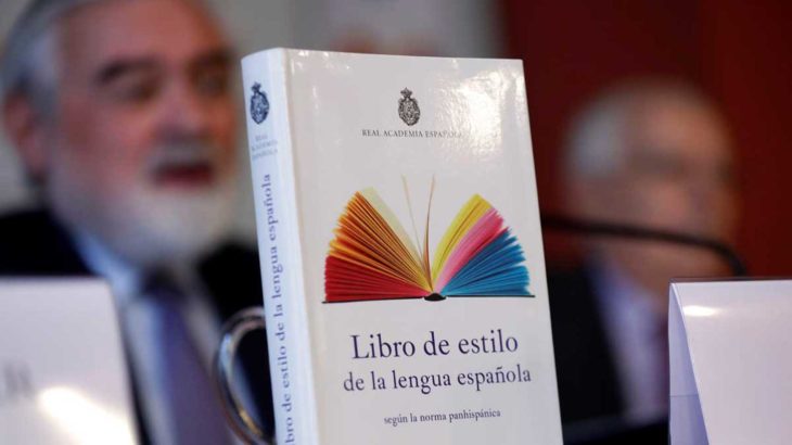 nuevo libro de la Real Academia de la Lengua Española