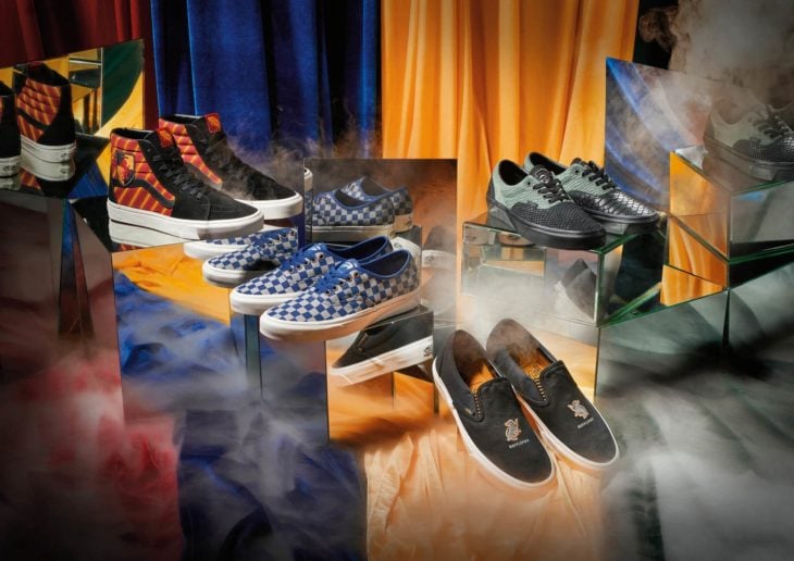 Vans lanza colección de tenis de Harry Potter; calzado de Ravenclaw, Hufflepuff, Slytherin y Gryffindor