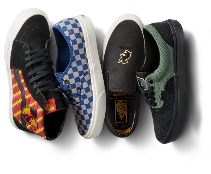 Vans lanza colección de tenis de Harry Potter; calzado de Gryffindor, Hufflepuff, Ravenclaw y Slytherin