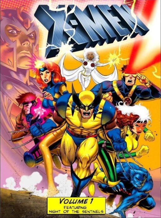Poster del comic de los X-Men con todos los personajes principales