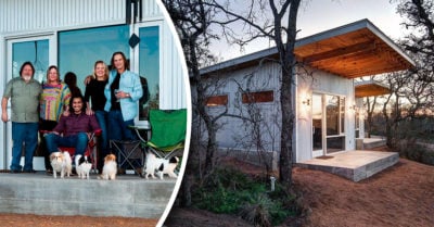 Amigos construyen su propia ‘mini ciudad’ para vivir y envejecer juntos