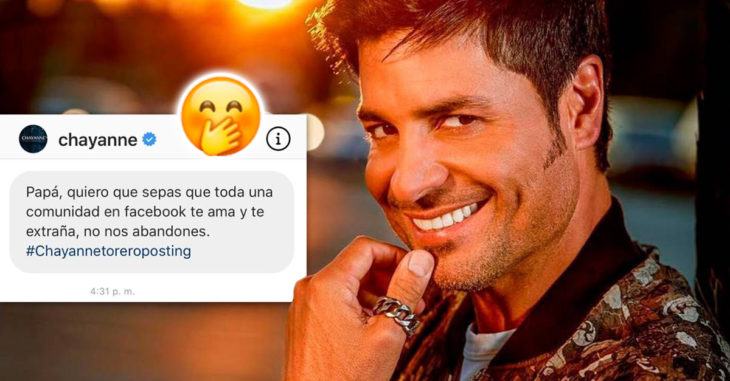 Chayanne envía un mensaje a sus 'hijos perdidos' y Twitter se vuelve loco