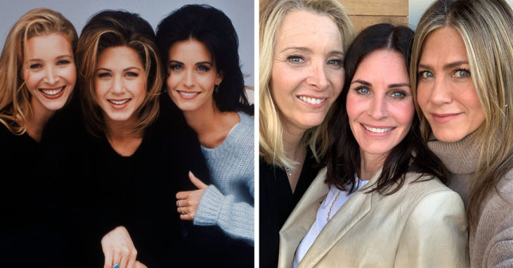 Rachel, Monica y Phoebe, una amistad fuera de la pantalla