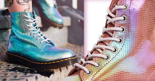 Dr. Martens crea su nueva líneas de botas en colores sirena