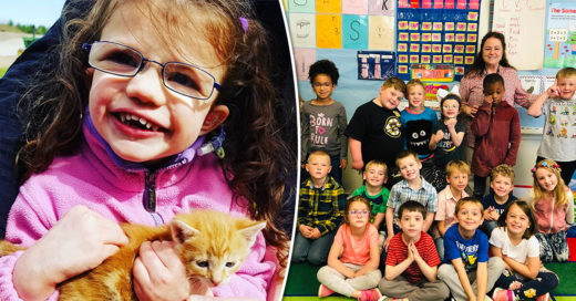 Niña inspira a toda una escuela a aprender lengua de señas para entenderla