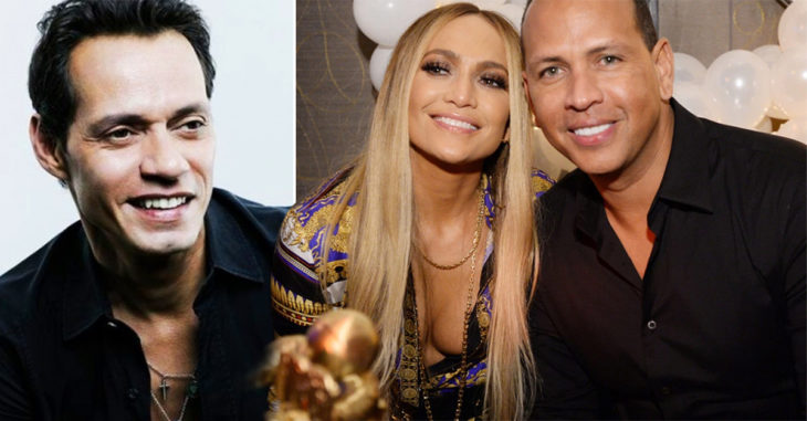 Jennifer Lopez tuvo una cita doble: salió con su prometido y Marc Anthony