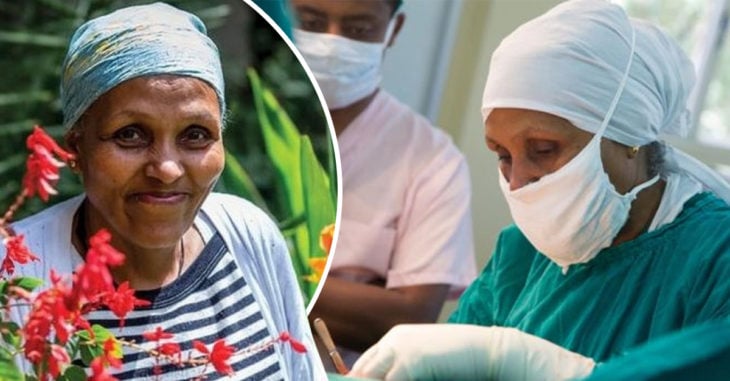 Mamitu Gashe, la mujer etíope que sin ser médico, se especializa en operar fístulas obstétricas
