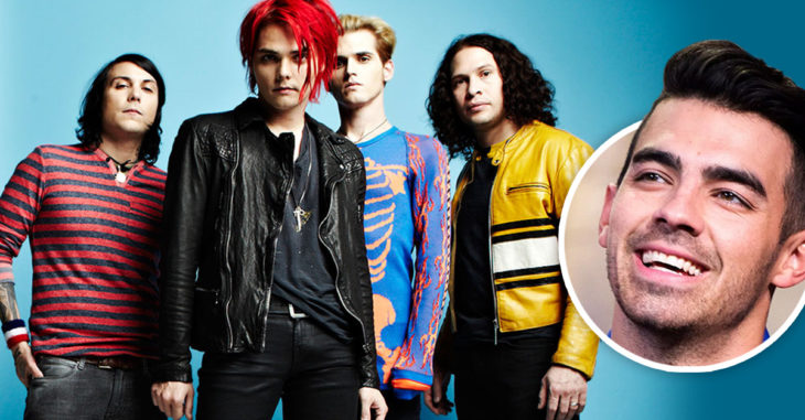 Joe Jonas revela reencuentro de My Chemical Romance