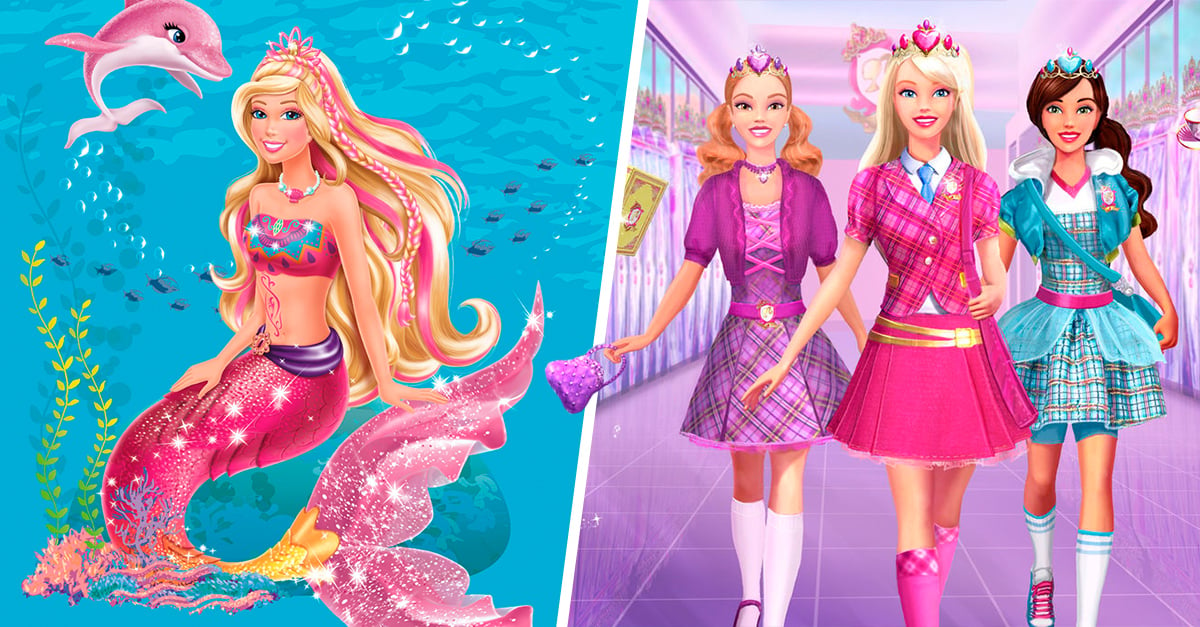 10 Peliculas De Barbie Que Probablemente Que No Recuerdes