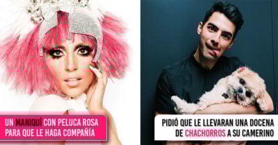 15 Extrañas peticiones de los famosos antes de salir a escena