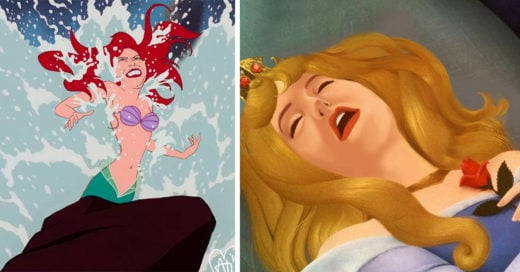 Artista recrea a las princesas Disney y las muestra de una manera más real