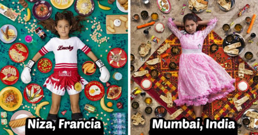 15 Fotos que muestran lo que comen los niños alrededor del mundo