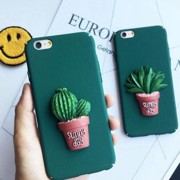 Phone case de cactus y suculenta