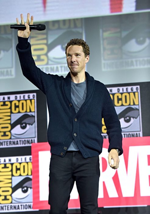 Benedict Cumberbacht en la Comic-Con de San Diego, anuncia la película de terror de Marvel, Doctor Strange in the Multiverse of Madness