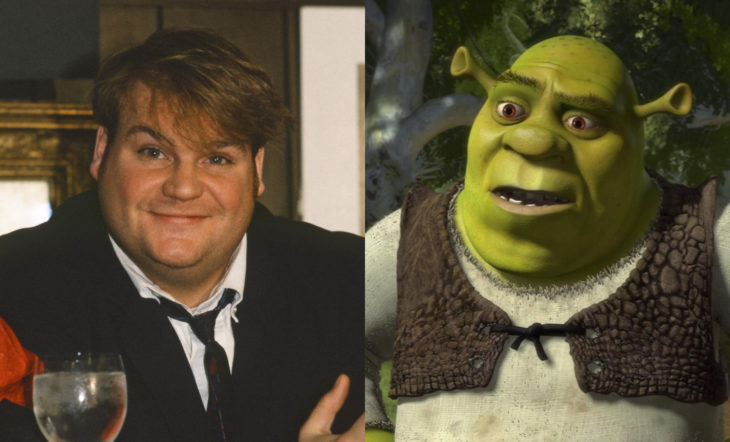 Datos sobre películas; el actor Chris Farley iba a ser Shrek