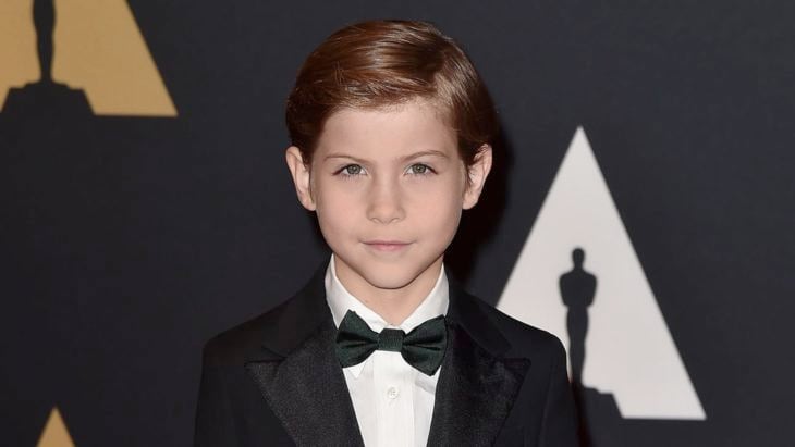Jacob Tremblay actor de la película La habitación, durante la entrega de premios Oscar 