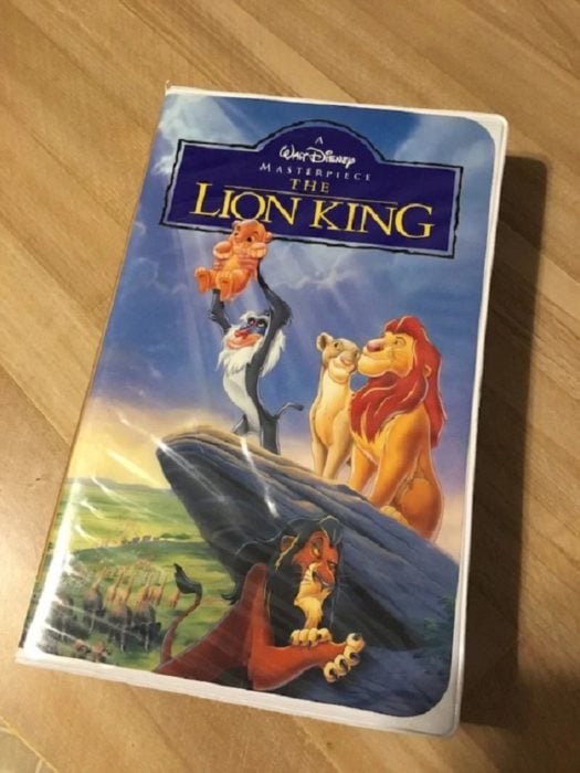 Curiosidades de la película de Disney, El rey León de 1994; VHS