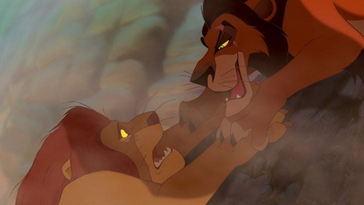 Curiosidades de la película de Disney, El rey León de 1994; Scar y Mufasa