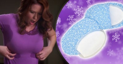 Estas almohadillas prometen salvarte del sudor de tus pechos