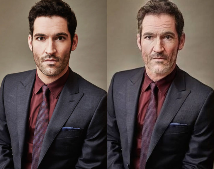 Famosos con filtro que hace viejo; Tom Ellis antes y después