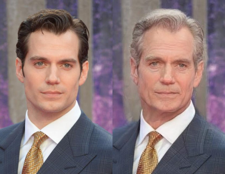 Famosos con filtro que hace viejo; Henry Cavill antes y después