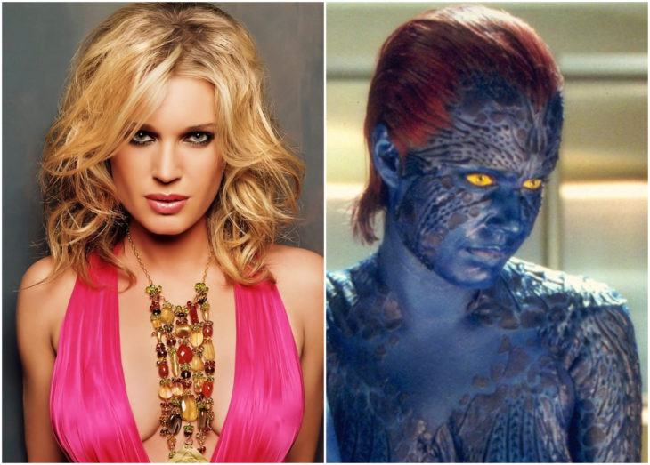 Rebecca Romijn como Mystique, X-Men