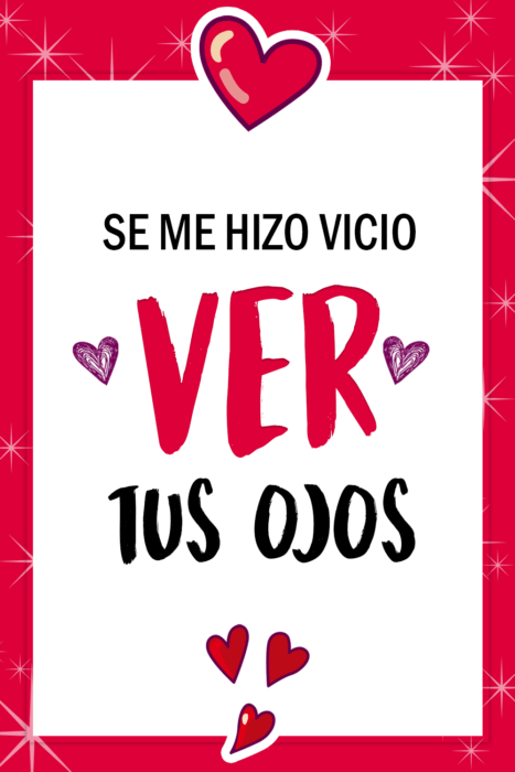 Frases que puedes poner en tu estado de Whatsapp con un fondo de color pastel corazones 