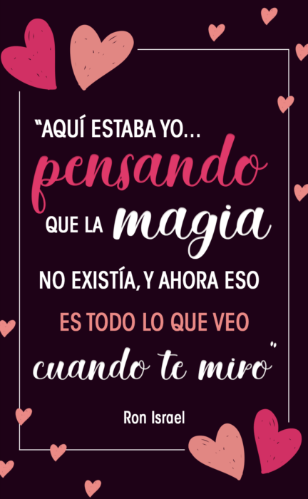 Frases que puedes poner en tu estado de Whatsapp con un fondo de color pastel corazones 