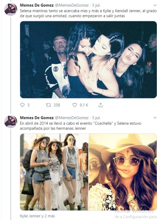 Comentarios en Twitter sobre la relación de Justin Bieber junto a Selena Gomez 