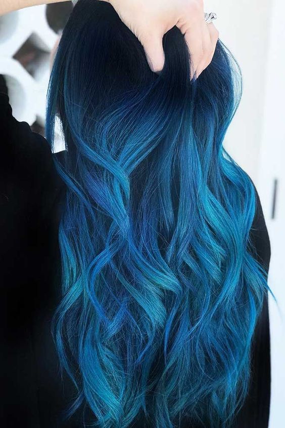 seguro obturador lluvia 15 Ideas para teñir tu cabello de azul estas vacaciones