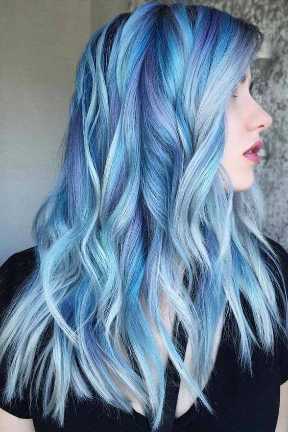 15 Ideas Para Teñir Tu Cabello De Azul Estas Vacaciones